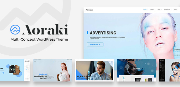 Aoraki: Multi-Concept Business WordPress Theme